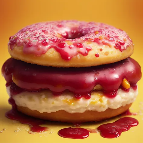 (FOOD_CRIT:1.444):::::::::::::::::Photorealistic_Amorphous_Doughnut Dream::::::::Trompe-l'œil [masterpiece:(illustration:1.1)] of a anthropomorphic photogenic rasberry doughnut reversal |BREAK|dripping in jam-jelly|BREAK|style of (GOOSEBUMPS ART BY TIM JACOBUS:0.9) // (BEEPLE:0.999) // Houdini3d Octane Render //  food_porn // (LIQUID SPLASH:1.111)








































