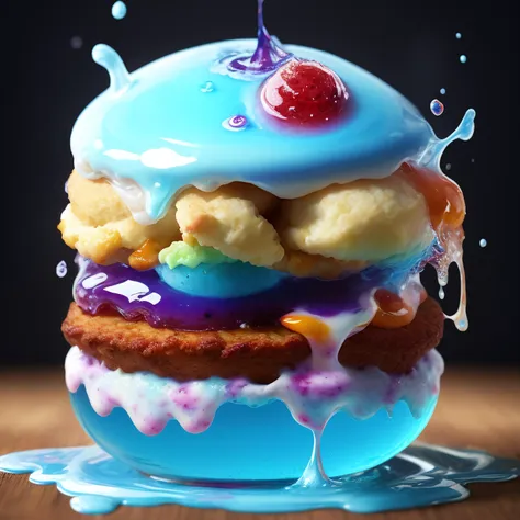 (FOOD_CRIT:1.1):::::::::::::::Photorealistic Trompe-l'œil masterpiece(illustration:1.1) of a anthropomorphic photogenic blueberry scone|BREAK|dripping in juice-jelly|BREAK|style of (GOOSEBUMPS ART BY TIM JACOBUS:0.7) // (BEEPLE:1.111) // Houdini3d Octane Render //  food_porn // (LIQUID SPLASH:1.333)