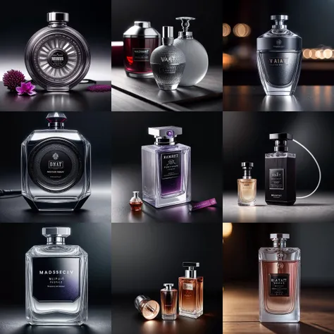 Masterpiece , high quality Advertising photo product (Beeple :0.6 ) sets of most( exotic perfume bottle:1.3) in the world , BREAK caustic, sharp , focus , rtx on , film grain, <lora:more_details:1> NO humans BREAK RmadaArt V8 Cold Vae