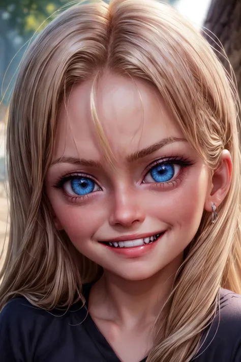 1 woman，5 years，，small ，One, (Background with：City Park，Bright Park, ）, Dynamic angle, Ultra detailed, illustration, Close-up, STRAIGHT, Only 1 girl, She has blonde hair，（（chedevr），（очень подробные обои CG Unity 8k），Best quality，cinematic lighting，detailed background，beautiful detailed eyes，bright students，Blue eyes，（Very good and beautiful），（Beautiful and detailed description of the eyes），ultra - detailed，chedevr，）），a high resolution，ultra - detailed），flushed complexion，smile，Desire for dissatisfaction，elementary school student，（Tedious：Short sundress）, (red dress, beauty, cheerful, Beautiful, slender body, ) , Revealing panties [[gentle fingers and hands:0.55]::0.85],(detail fingers)))