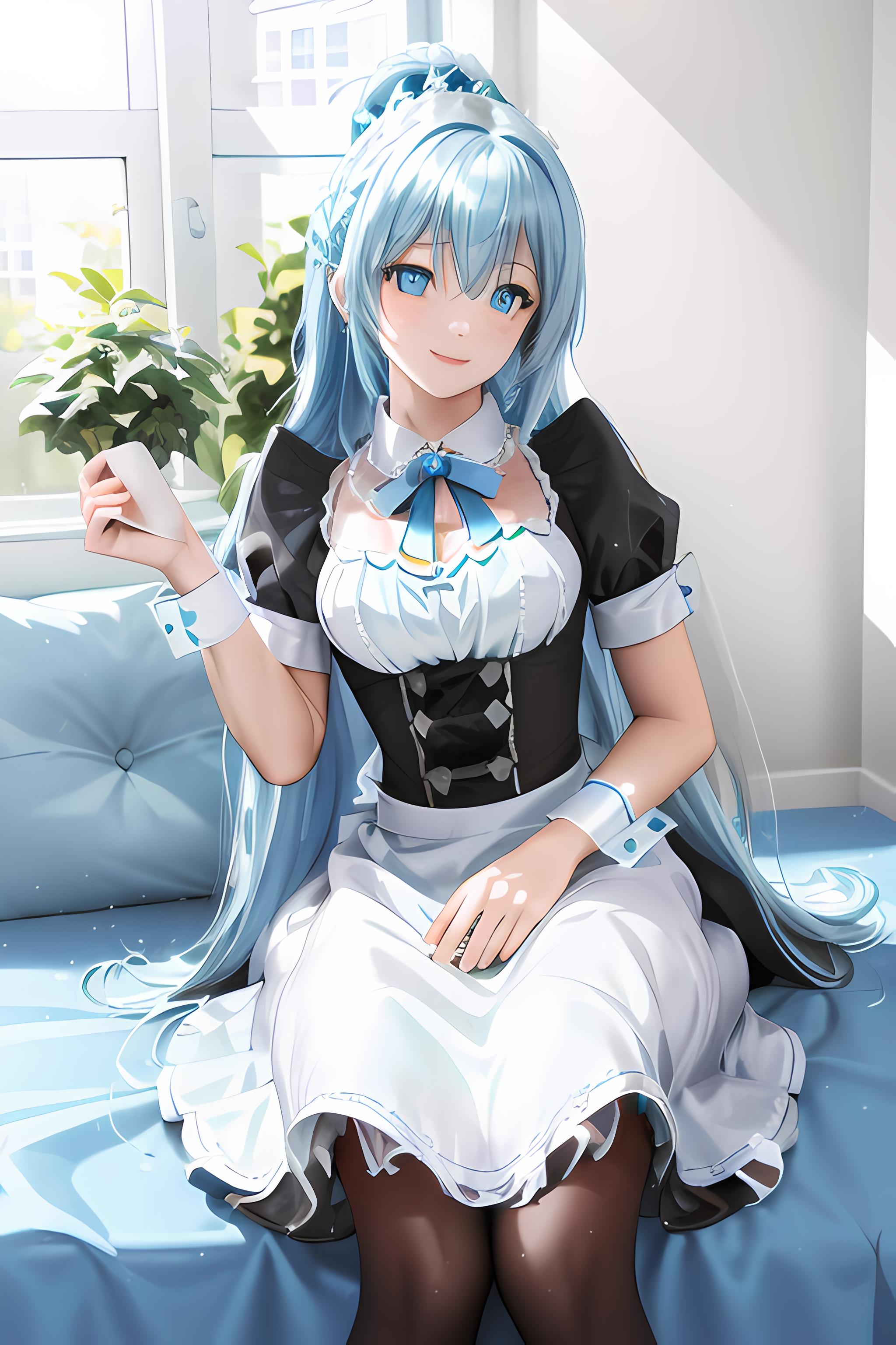 Aqua - Konosuba - Kono Subarashii Sekai ni Shukufuku wo - Anime LoRA - HyperRealsitic v1.1