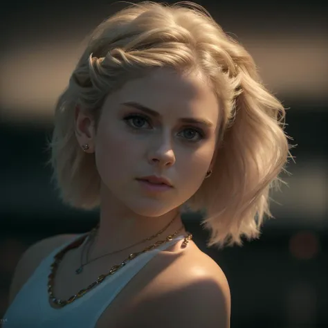 (full body, sports shoes, wide angle shot, baseball uniform, baseball gloves, baseball stadium, baseball match), shiny skin, floating hair, blonde hair, necklace, jewelry, body chain, gold chain, hair ornament, makeup, (blue eyes, very long hair), rosemciver, <lyco:RoseMcIver:1.0>, (masterpiece, best quality, ultra-detailed, best shadow), high contrast, (best illumination), ((cinematic light)), colorful, hyper detail, dramatic light, intricate details, (1 girl, solo) , ultra detailed artistic photography, dreamy, backlit, shadows, ultra high definition, 8k, ultra sharp focus, ultra high quality model, soft lighting, film photography, analogue photography, hyperrealism,