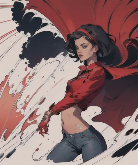 (inked original-art:1.2),(lineart:1.31),(depth),dramatic,cinematic-composition,(hyperdefined),(thin-lines),(fine-details:1.3),RAW-format,perfect-anatomy,(limited-palette),
((((rihanna)))), (((wearing a red blouse))), wearing-jeans, ((conservative-clothes))