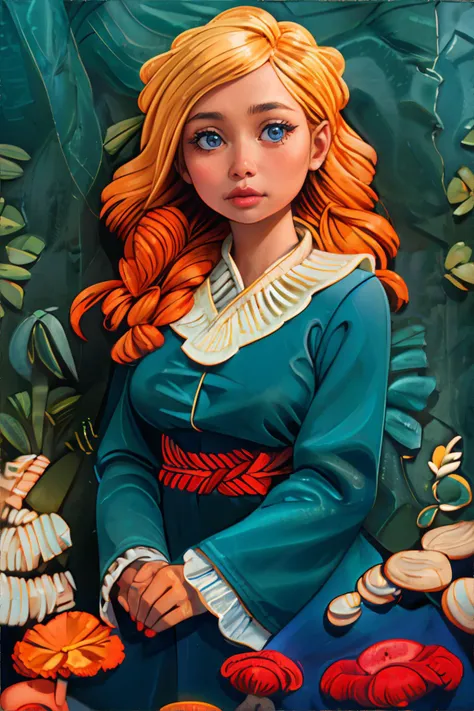 <lora:knittedsweatereffect-tangbohu:1.5>, pacific islander woman, honey blonde french twist, light blue eyes, w || <lora:knittedsweatereffect-tangbohu:0.5>, portrait, woman, clothing, skin, hair, masterpiece, 8k, high resolution, shallow depth of field, sharp focus