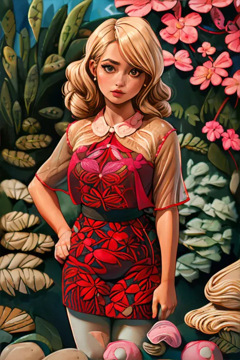 <lora:knittedsweatereffect-tangbohu:1.5>, polynesian woman, ash blonde retro curls, chestnut eyes, wearing pink sheer blouse || <lora:knittedsweatereffect-tangbohu:0.5>, portrait, woman, clothing, skin, hair, masterpiece, 8k, high resolution, shallow depth of field, sharp focus