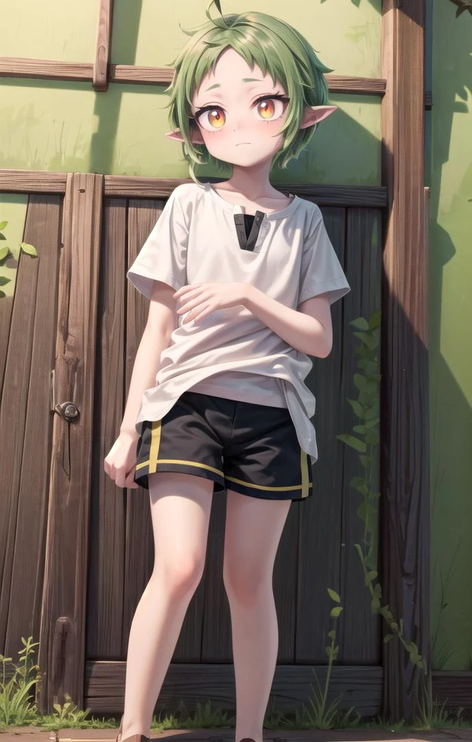 ((masterpiece:1.4,best quality)), 1girl,morning red, dusk, faint smile, short sleeve, (white shirt:1.2), multiple details, multicolored eyes, eyeshadow, forest, warm interior, vivid colors, leaning, (full-body shot:1.3),
<lora:more_details:0.5>, <lora:眼睛双_2:0.5>, <lora:stylized_3dcg_v4-epoch-000012_2:0.1>,
<lora:sylphiette:1>