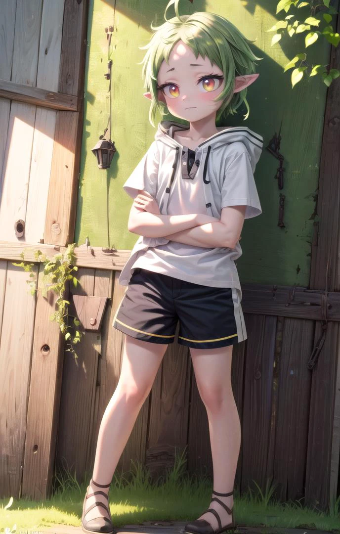 ((masterpiece:1.4,best quality)), 1girl,morning red, dusk, faint smile, short sleeve, (white shirt:1.2), multiple details, multicolored eyes, eyeshadow, forest, warm interior, vivid colors, leaning, (full-body shot:1.3),
<lora:more_details:0.5>, <lora:眼睛双_2:0.5>, <lora:stylized_3dcg_v4-epoch-000012_2:0.1>,
<lora:sylphiette:1>
