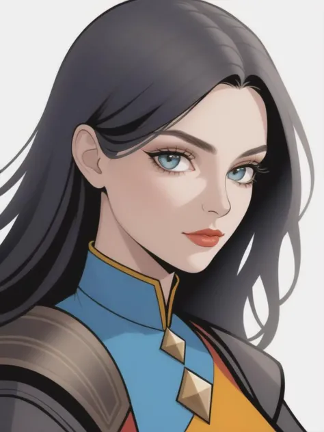 <lora:shiny_style_xl-turbo:1>1woman,d & d,fantasy,portrait,highly deed,headshot,digital painting,trending on artstation,concept art,sharp focus,illustration,art by artgerm and greg rutkowski and magali villeneuve