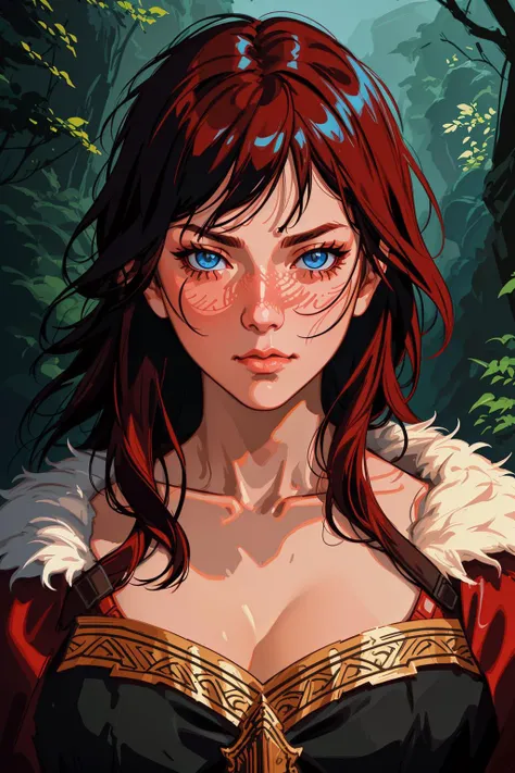 barbarian, <lora:Barbarian-V1:1>, stunning intricate full color portrait, epic character composition, by ilya kuvshinov, alessio albi, nina masic, sharp focus, natural lighting, subsurface scattering, f2, 35mm, film grain