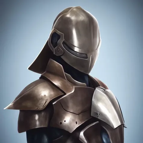 ((FRPGFaceGen)), solo, male_focus, 1boy, helmet, armor, upper_body, indoors, breath
