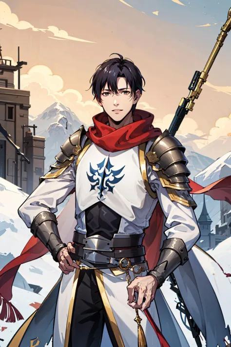 masterpiece, high quality, 1boy,solo,male focus,sky,LordGrim\(QuanZhiGaoShou\),<lora:QZGS_YeXiu_mix:1>,