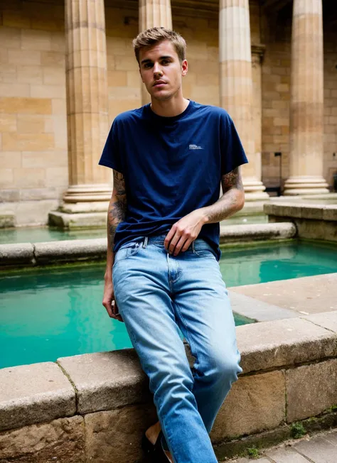 portrait of sks person, in Bath, at the Roman Baths, tshirt and jeans, by Guy Bourdin, epic character composition, natural lighting,
<lora:locon_perfecteyes_v1_from_v1_64_32:0.25>, perfecteyes
<lora:locon_perfectsmile_v1_from_v1_64_32:0.1>, (perfectsmile:0.7)
<lora:add_detail:0.6> <lora:locon_justinbieber_v1_from_v1_64_32:1>