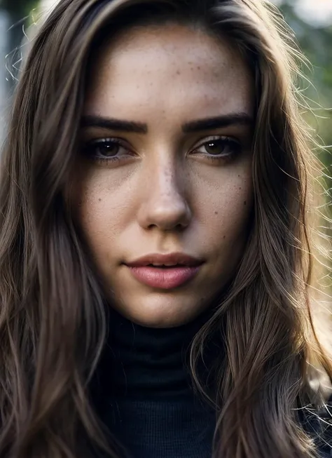 A stunning intricate full color portrait of (sks woman:1), wearing a black turtleneck, epic character composition, by ilya kuvshinov, alessio albi, nina masic, sharp focus, natural lighting, subsurface scattering, f2, 35mm, film grain, <lora:locon_alanahpearce_v1_from_v1_64_32:1.25>