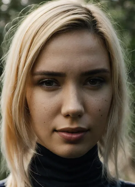 A stunning intricate full color portrait of (sks woman:1), wearing a black turtleneck, epic character composition, by ilya kuvshinov, alessio albi, nina masic, sharp focus, natural lighting, subsurface scattering, f2, 35mm, film grain, <lora:locon_alanahpearce_v1_from_v1_64_32:1.25>
