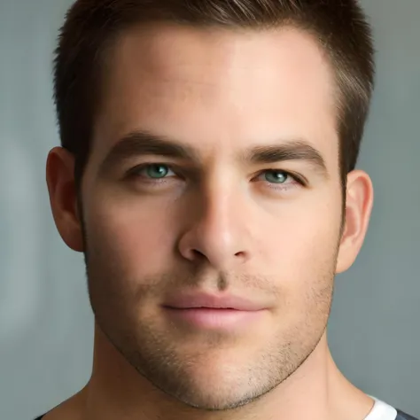 <lora:Chris Pine:0.90>, male, face, muscled