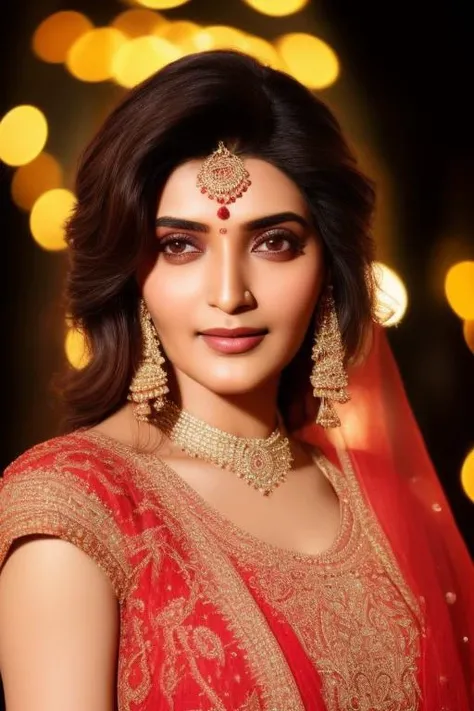 photo of a karisht, detailed face, intricate,elegant, sharp focus, photo by, soft lighting, bokeh lights, masterpiece, detailed face, beautiful , <lora:karisht:0.8>