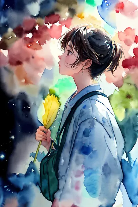 (side view:1.2), a little boy carrying a bag BREAK in a windy field, large stalks of plants (yellow and teal:0.8) (masterpiece, best quality:1.1), 8k, highly detailed, (watercolor:1.4)
abstract dream, space, intricate, grand scale, alone, cinematic film still, insane detail, sharp focus, depth of field, realistic lighting, (realistic perspective), complex, (multiple subjects), 4k HDR,<lora:add_detail:0.5>,<lora:more_details:0.25>, <lora:20230530123038:0.25>