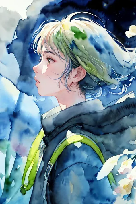 (side view:1.2), a little boy carrying a bag BREAK in a windy field, large stalks of plants (yellow and teal:0.8) (masterpiece, best quality:1.1), 8k, highly detailed, (watercolor:1.4)
abstract dream, space, intricate, grand scale, alone, cinematic film still, insane detail, sharp focus, depth of field, realistic lighting, (realistic perspective), complex, (multiple subjects), 4k HDR,<lora:add_detail:0.5>,<lora:more_details:0.25>, <lora:20230530123038:0.25>