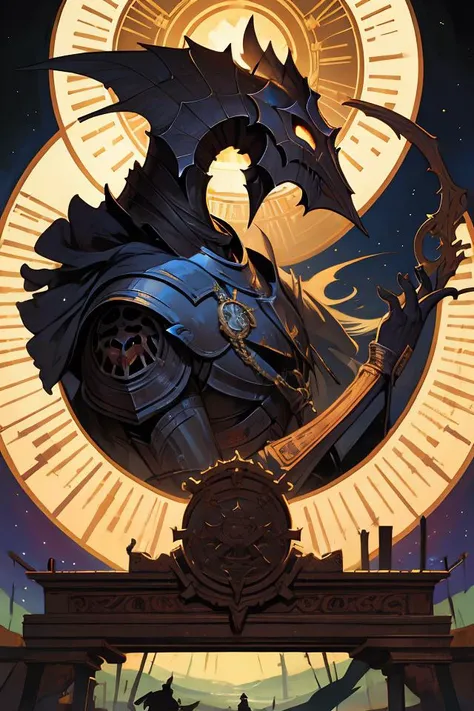 the black knight rising from his grave, by artgerm, greg rutkowski, alphonse mucha