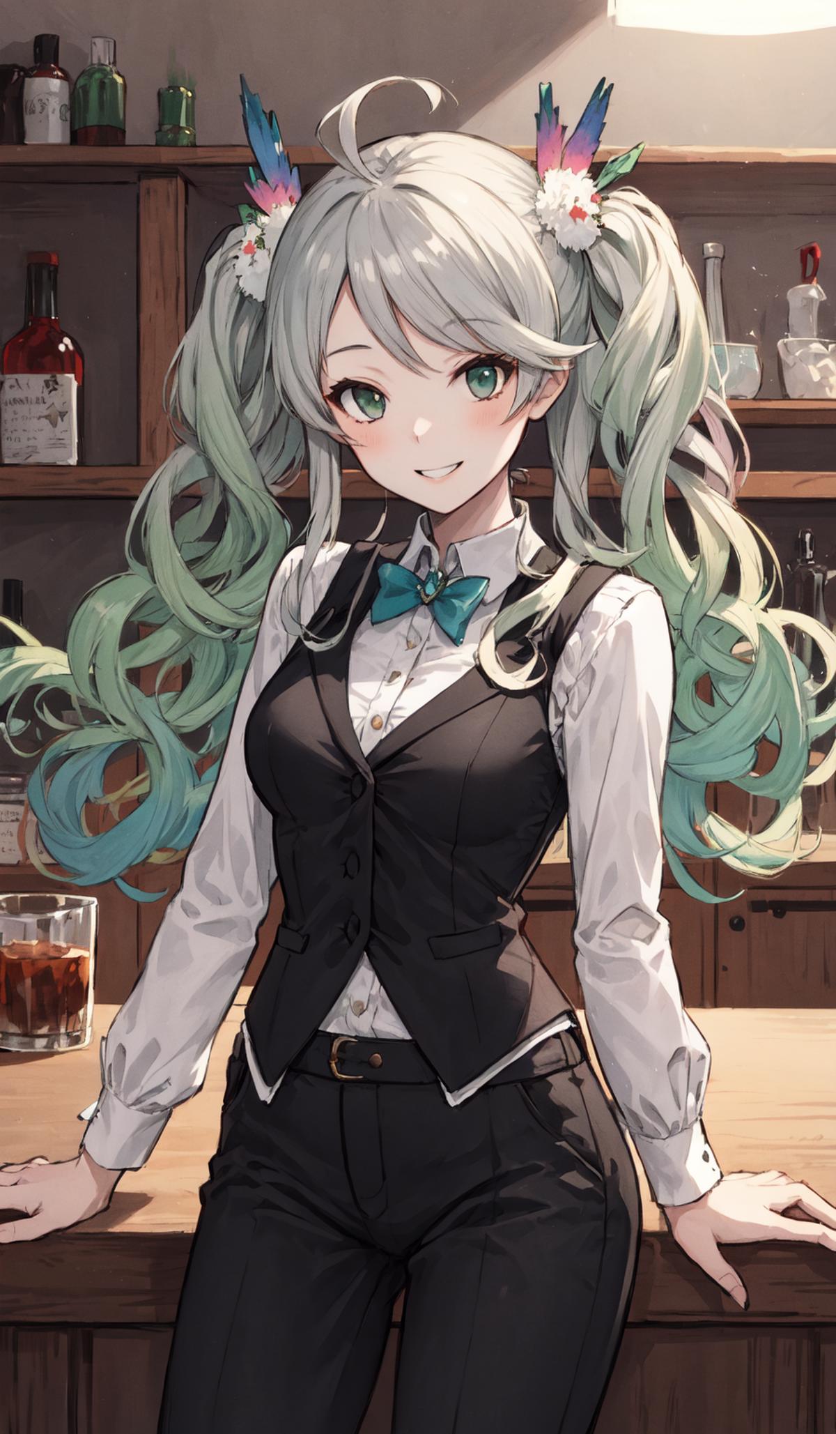 De La Fille from gbf | 碧蓝幻想 宝石姬 蕾‧芬耶 v1.0