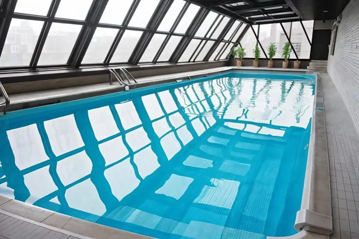 Indoor swimming pool,