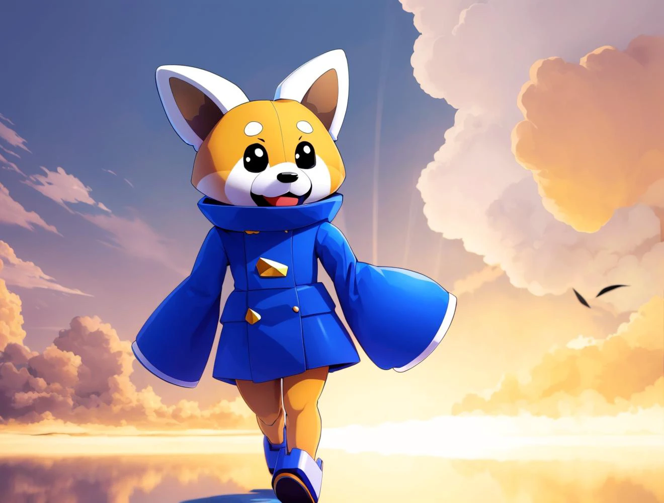 SFW, Solo:1.3, ((full body):1.2),
MedabotV2, Retsuko,
nice hands, perfect hands,
<lyco:GoodHands-beta2:1.0>
<lora:Retsuko:0.5>