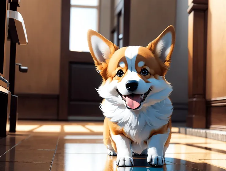 SFW, Solo:1.3, ((full body):1.2),
MedabotV2, corgi,
nice hands, perfect hands,
<lyco:GoodHands-beta2:1.0>
<lora:mangguo:0.5>
