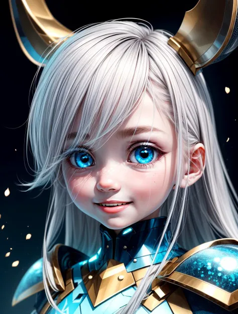 SFW, Solo:1.3,
vivid colors, cinematic hard lighting, realistic shadows, detailed textures, dynamic lighting, cgi,
cute,
a highly detailed portrait of a realistic metabot, detailed skin, detailed eyes, detailed armor, symmetrical face,
puffy face, smile, blushing, (happy:1.2), large ((blue eyes):1.1), (glowing eyes), long hair, glowing hair,
nice hands, perfect hands,
(AS-Younger:1),
<lyco:GoodHands-beta2:1.0>
<lora:add_detail:1>