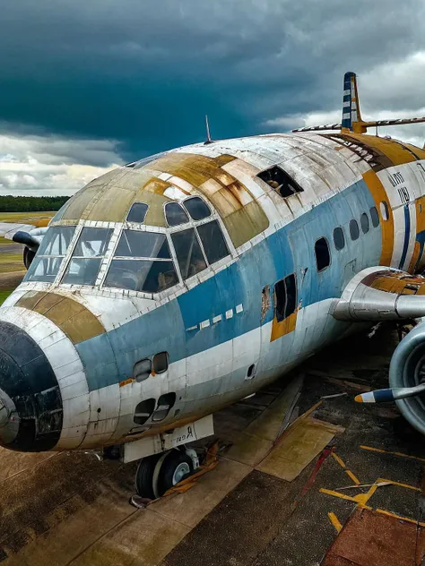 A man exploring an ais-abandz airplane <lora:Abandoned_SDXL:1>, 4k, uhd,masterpiece