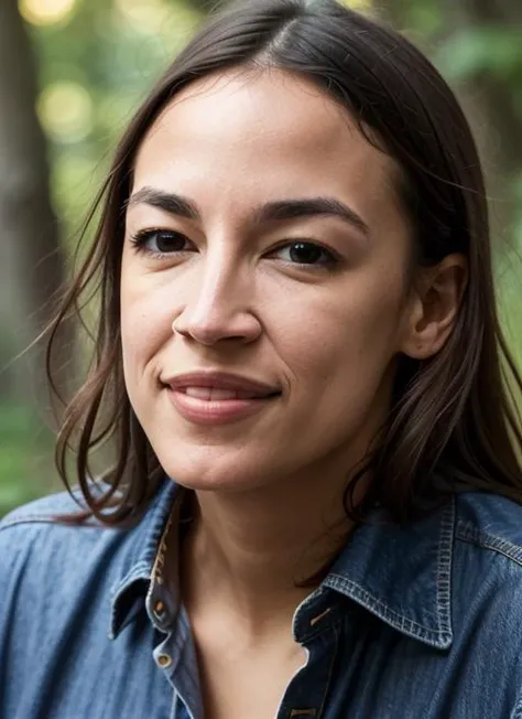 A stunning intricate color close up portrait of (sks woman:1) , wearing Flannel shirt and jeans, epic character composition, sharp focus, natural lighting, subsurface scattering, f2, 35mm, film grain, , by Annie Leibovitz, <lora:lora-small-aoc-v1:1>