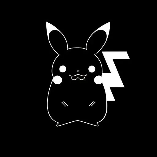 <lora:logoarchive_v10:1>, logoarchive, pikachu, pokemon, monochrome, masterpiece, best quality,