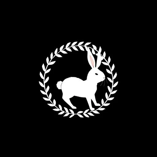 vector style, Logotia, Flat Paper Cutting Style,((playboy )),portraite of a,black & Blue,paper,Color Blocking,((Round shape)), Perfectly proportioned,