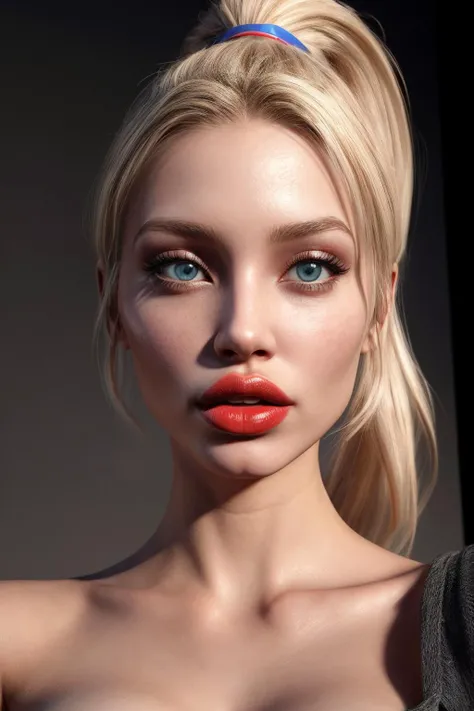 (a mind-bending virtual reality game:1.1), 1girl, masterpiece, best quality, body shot, (photorealistic:1.4), a photo of a beautiful woman, night, skinny, blonde hair, ponytail, detailed face, huge breasts, <lora:add_detail:0.8>, big lips red lips, <lyco:biglips-v2:1.0>
