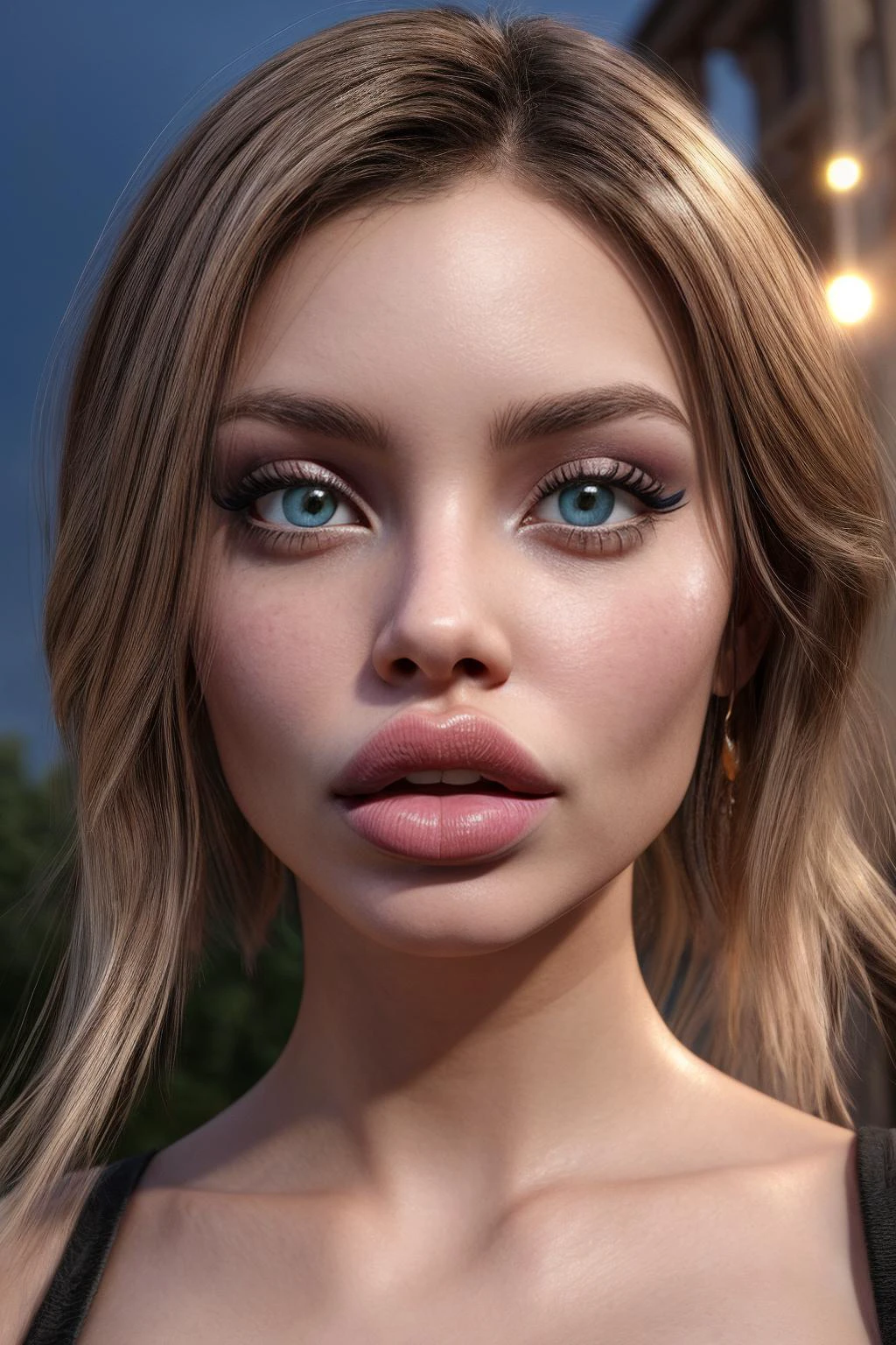 (a time traveler stuck in ancient Egypt:1.1), 1girl, masterpiece, best quality, body shot, (photorealistic:1.4), a photo of a beautiful woman, night, skinny, brunette hair, twin drills, detailed face, small breasts, <lora:add_detail:0.8>, big lips bimbo lips, pink lips, <lyco:biglips-v2:1.0>
