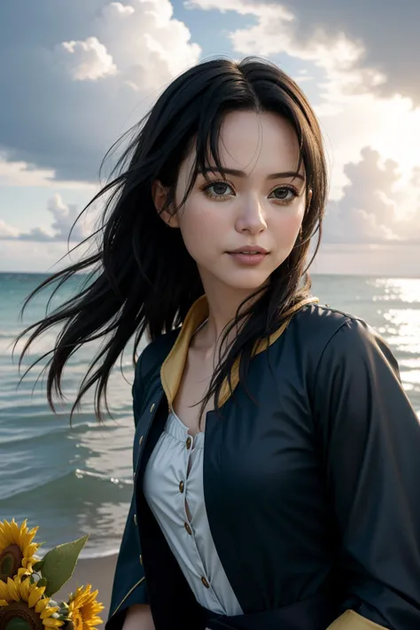 KM_patricia, appealing portrait, Rule of Thirds, close up of a Wet Enchanted ([Creature|Jet ski]:1.3) with Navy Blue robe tailored by Dolce Gabbana, detailed White and Sunflower Yellow background, desolate nature and field, Stormy weather, horizon-centered, Maximalist, Disgusting, Organic, Candle light, F/14, Low Contrast, sunbeam, delicate, hyperdetailed, unreal engine, (scene art by François Boucher:0.8) , (George Condo:0.9) , (David Brayne:1.0)