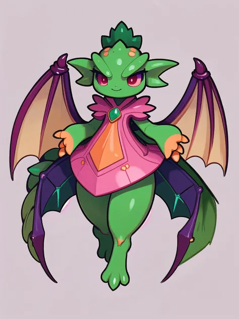 creature, (masterpiece, best_quality, ultra-detailed, immaculate:1.3), concept art,iridescent peach (full body:1.1) fantasy jrpg boss monster, Amber,Dullcore Dragon, grey background, plain background<lyco:EnvyMonster01:1><lyco:EnvyCuteMix10:0.75><lora:EnvyCuteMix11:0.75>