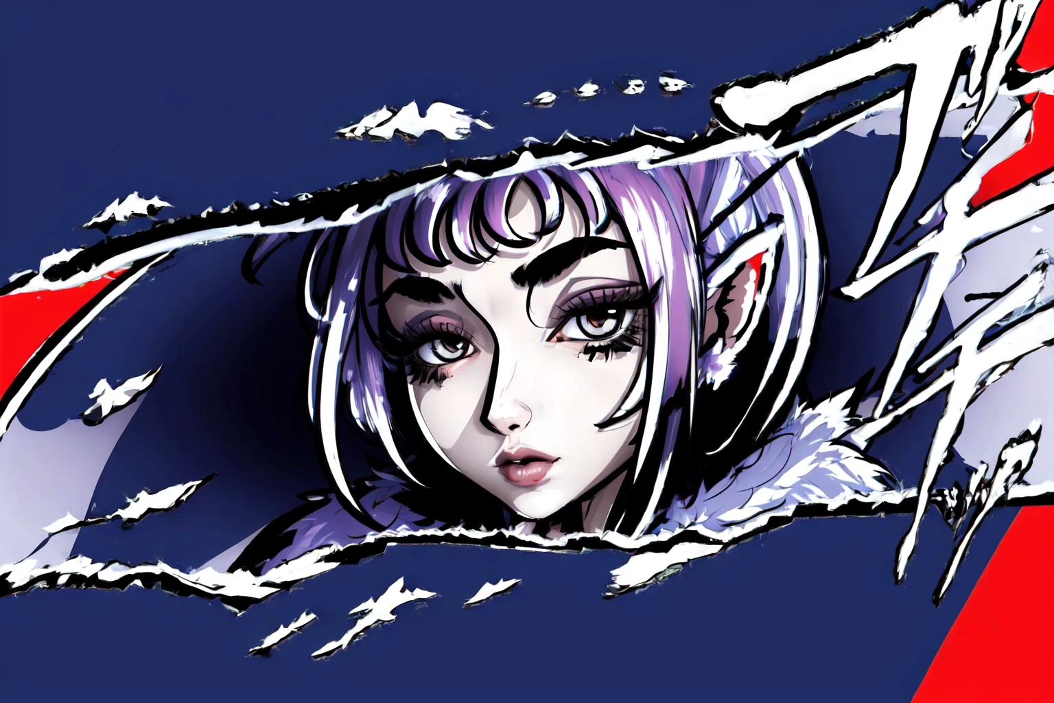 Highly detailed, High Quality, Masterpiece, beautiful, Persona Cut In, <lora:PersonaCutIn-06:1>, 1girl, solo, moth girl, moth wings, neck fur, antennae, <lora:Char_Moth_Moth:0.8>