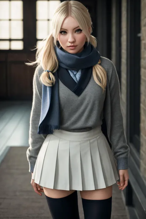 (1girl), a photo of a (em1ly-browning-t2) standing on a dojo, looking at camera, blonde babyd0ll hair, ((blue schoolgirl uniform top)), (grey scarf), (riped shirt), ((blue schoolgirl uniform skirt)), ((knee high black socks)), ((holding a katana)), small fire, natural skin texture, 24mm, 4k textures, soft cinematic light, adobe lightroom, photolab, hdr, intricate, elegant, highly detailed, sharp focus, ((((cinematic look)))), soothing tones, insane details, intricate details, hyperdetailed, low contrast, soft cinematic light, dim colors, exposure blend, hdr, faded, ivan<lora:epiNoiseoffset_v2Pynoise:1.0>