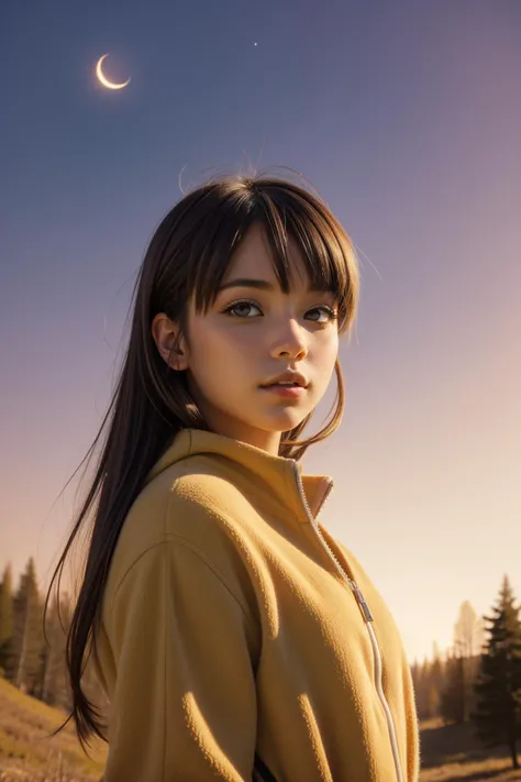 1girl, epic Redshift render, intricate background, Sharp focus of a ([Cuckoo|Horse]:1.3) , it is very Skilled and Senseless, simple Agfacolor background, desolate woods and Planet Neptune in background, Smoky Conditions, Very wide view, Realistic, Frightening, Vaporwave Art, Gel lighting, F/2.8, Mustard hue, deep purple palette, Gold sky, adobe lightroom, pixiv