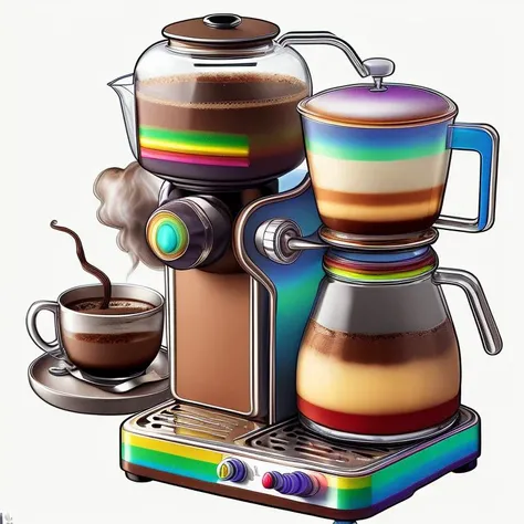 RainbowPencilRockAI coffee machine <lora:RainbowPencilRockAI:.7>