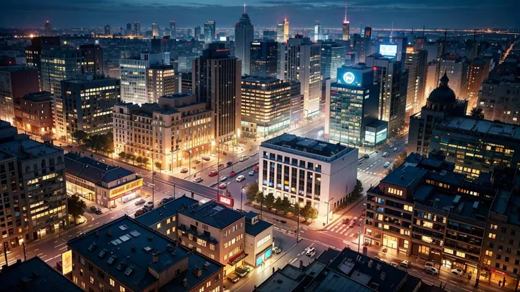//Basic Info\\
(( city, from above, lo-fi, )),
//Image Definition\\
((masterpiece, best quality, bokeh, aesthetic, simple artwork, )),