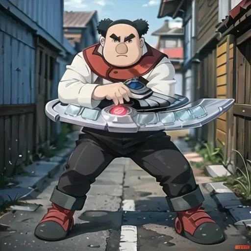 full body, holding duel disk, action pose, intimidating, chuml3y, <lora:chuml3y1:.9>, Ultra-realistic 8k CG,masterpiece,best quality,(photorealistic:1.4),absurdres,HDR,RAW photo,(film grain:1.1),detailed shadows,dim light,sunshine,