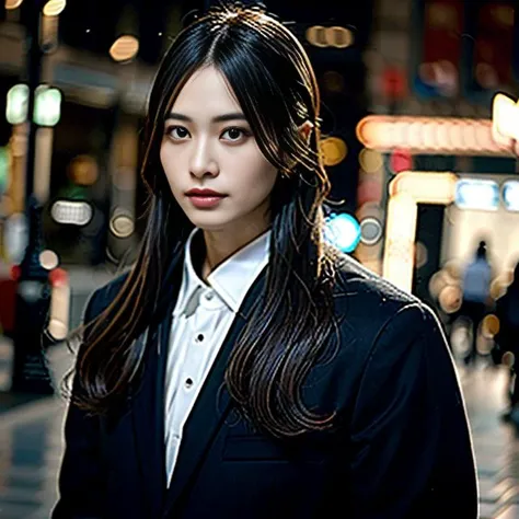 cinematic, closed shot, A modern vampire man AND a beautiful __hairstyle__ amazon, OverallDetail, <lora:JapaneseDollLikeness_v15:1>, (masterpiece,best quality:1.5)