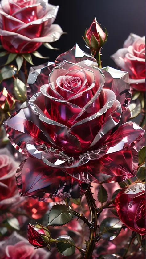 scarlem rose,flowers,  very detailed,  <lora:scarlem:1>