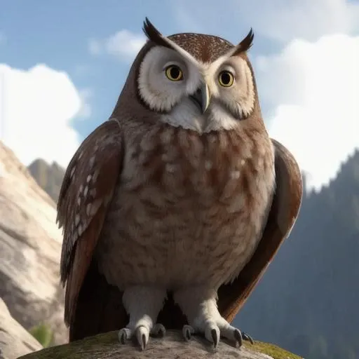 <lora:gahoole:0.5> owl, male, lyze, cgi