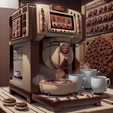 <lora:CookiePunkAI:.9> CookiePunkAI coffee machine