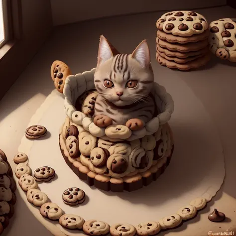 <lora:CookiePunkAI:.8> CookiePunkAI cat