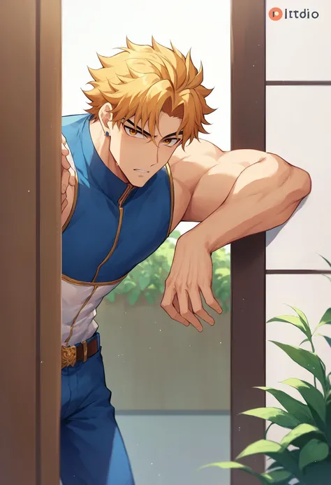 score_9_up score_8_up score_7_up, 1boy, dio brando, peeking out
<lora:peeking_out_ponyxl:1>