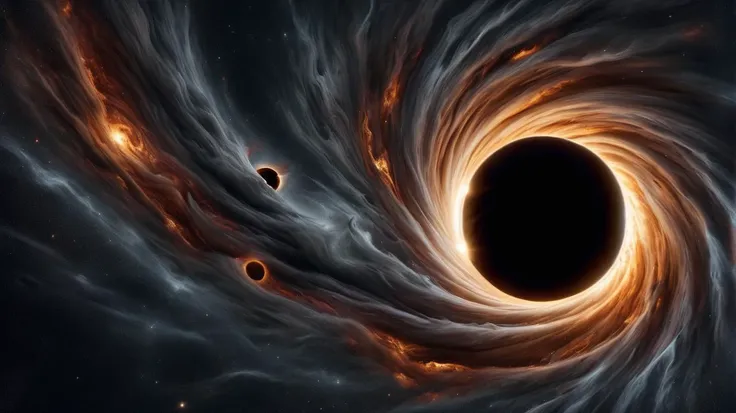 photo of solar eclipse of a black hole, dramatic, centered, RAW, masterpiece, realistic, hyper realistic, stars, <lora:ral-blackhole:0.8> ral-blackhole, RAW photo, 4k, masterpiece, best quality, photorealistic, hires,<lora:epi_noiseoffset2:0.5>