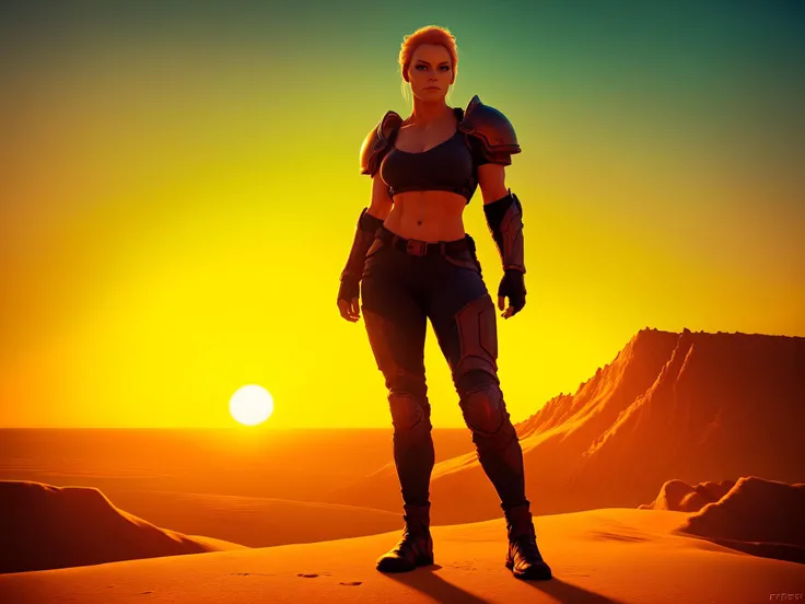 Gothic style woman wearing green futuristic plate, armor standing on an alien planet desert with a orange sun <lora:RMSDXL_Enhance:3> <lora:RMSDXL_Photo:3> <lora:Fr3j4_PONY_1-000013:0.75> fr3j4, score_9, score_8_up, score_7_up, score_6_up, score_5_up, score_4_up, . Dark, mysterious, haunting, dramatic, ornate, detailed